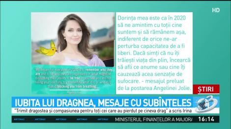 Iubita lui Dragnea, mesaj cu subînțeles în noaptea dintre ani. Ce a scris pe internet Irina Tănase