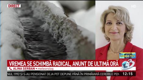 Alertă ANM în dimineața de Anul Nou! Meteorologii au emis Cod Portocaliu și Cod Galben de vânt