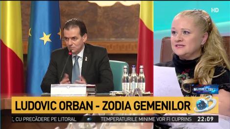 Mariana Cojocaru prezintă astrograma lui Ludovic Orban