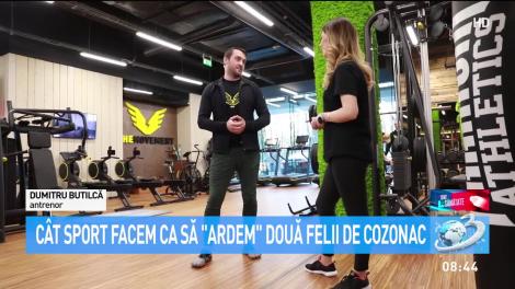 Sport la tine acasă! Ce exerciții trebuie să faci ca să "arzi" două felii de cozonac, cărnații și toba de sărbători