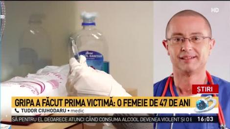 Gripa a făcut prima victimă: O femeie de 47 de ani
