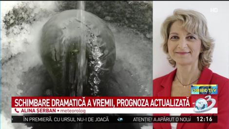 Schimbare dramatica a vremii, prognoza actualizată de la ANM