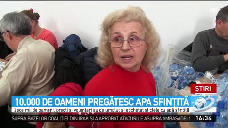 10.000 de oameni pregătesc apa sfinţită pentru Bobotează
