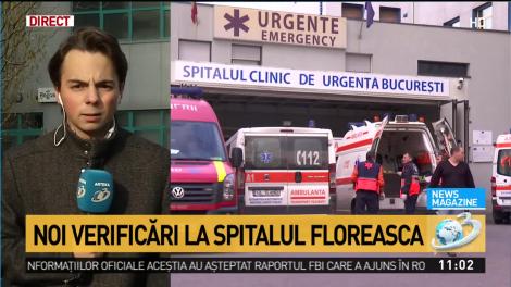 Se adâncește criza de la Spitalul Floreasca. Unitatea medicală, verificată ”la sânge”: ”Auditul va dura o lună, o lună și jumătate!”