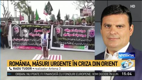 Toţi militarii români din Irak, mutaţi de urgenţă. Radu Tudor, despre măsurile urgente în criza din Orient