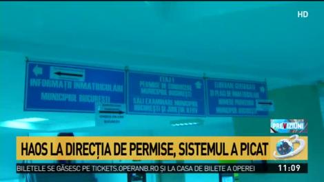 Haos la Direcția Regim Permise, după ce sistemul informatic a căzut! Cauza ar fi un server