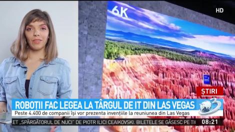 Roboţii fac legea la t&acirc;rgul IT din Las Vegas