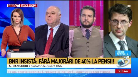 Majorarea punctului de pensie de la 1 septembrie, aproape imposibilă. Guvernatorul BNR: ”România are deficit, nu surplus bugetar. Nu sunt bani!”