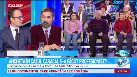 SONDAJ: Ancheta în cazul Caracal s-a făcut profesionist? Cum răspunde Alexandru Cumpănașu