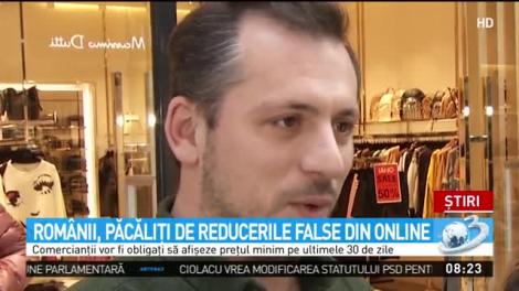 Rom&acirc;nii, păcăliţi de reducerile false din online