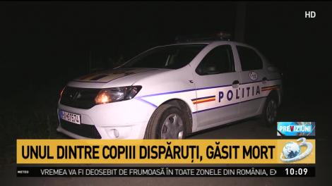 Unul dintre copiii dispăruţi duminică în Braşov a fost găsit mort