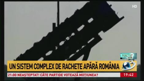 Un sistem complex de rachete apără Rom&acirc;nia