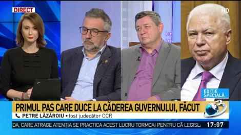 Petre Lăzăroiu: Nu mai e timp pentru anticipate