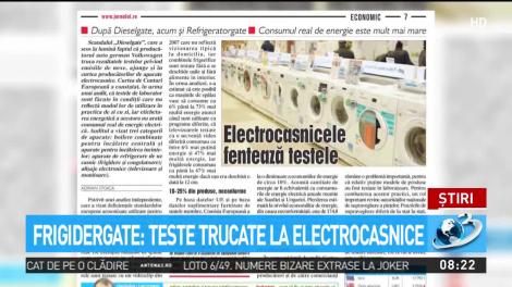 Frigidergate: Teste trucate la electrocasnice