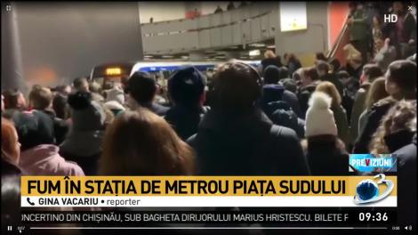 Haos la metrou &icirc;n această dimineaţă. Trenurile au circulat cu dificultate