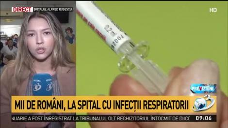 Medicii din România, în alertă. Sute de copii au ajuns la camerele de gardă din cauza infecțiilor respiratorii