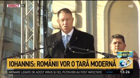 VIDEO | Klaus Iohannis, huiduit la Iași de ziua Unirii Principatelor Române: „Văd că părerile sunt împărțite”