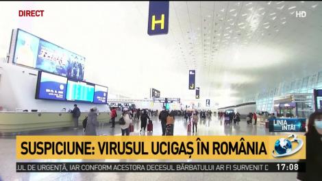 Un pasager suspect de coronavirus a ajuns pe Aeroportul Otopeni
