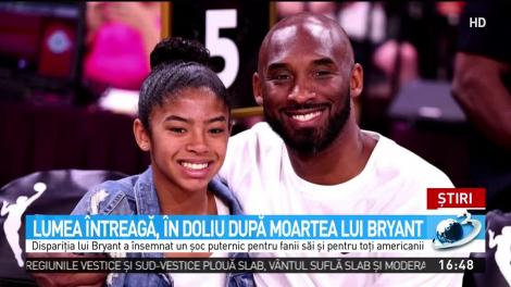 Lumea întreagă, în doliu după moartea lui Kobe Bryant