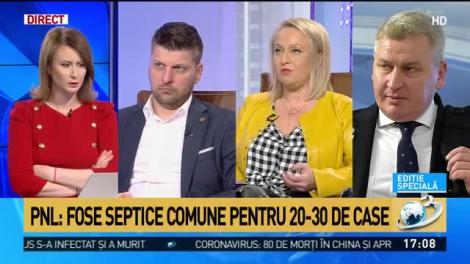 PNL vrea fose septice în loc de canalizare