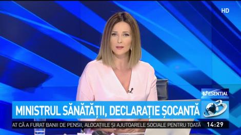 Ministrul Sănătății, declarație șocantă