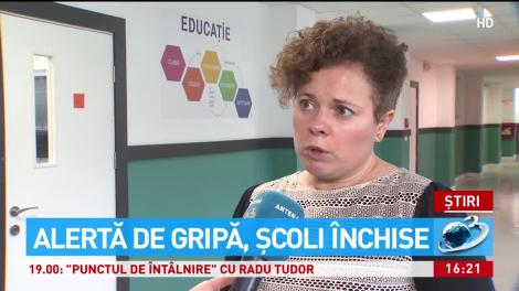 Alertă de gripă în România. Cursurile din 50 de școli, suspendate parțial. Ce alte măsuri au luat autoritățile