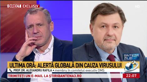 Medicul Alexandru Rafila, membru OMS: "Au apărut primele rezultate pozitive în ceea ce privește tratamentul celor infectați cu coronavirus"