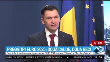 Pregătiri EURO 2020: Două calde, două reci