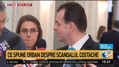 Ce spune Orban despre scandalul Costache