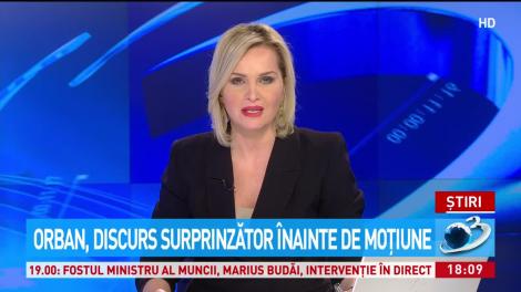 Ludovic Orban, discurs neașteptat înainte de moțiune: "Să știți că visez frumos și țin minte visele!"