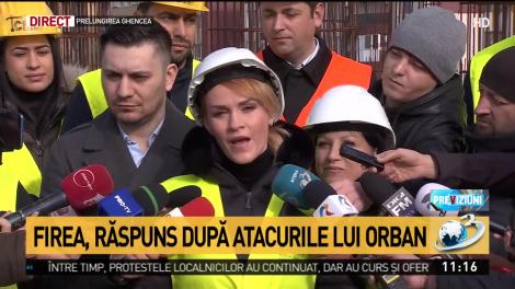 Firea, pe şantierul cartiereului social din Ghencea. Cum răspunde la atacurile lui Ludovic Orban