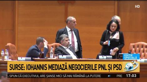 Surse: Iohannis mediază negocierile PNL și PSD