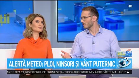 Temperaturile scad brusc. C&acirc;t de frig va fi