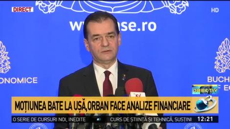 Orban confirmă că lucrează la OUG pe anticipate