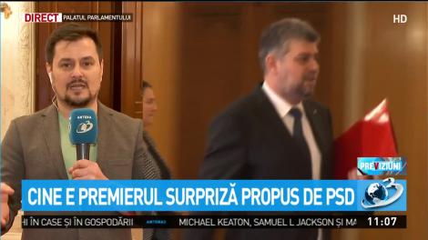 Cine e premierul-surpriză propus de PSD