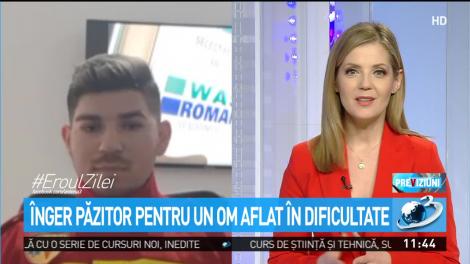 Mihai Eduard Alin, &icirc;nger păzitor pentru un om aflat &icirc;n dificultate