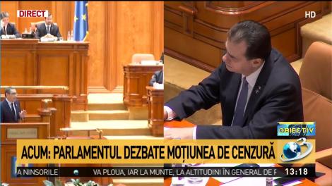 Ponta către Orban: Să știți că eu m-am operat la picior, nu am fost la o clinică de dezalcoolizare