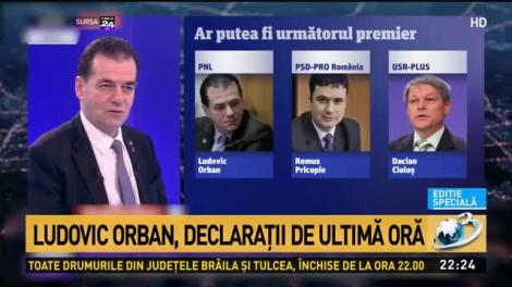 Ludovic Orban spune că nu a fost surprins că moțiunea a trecut: „De ce să mă surprindă? Se coalizează forțele retrograde”