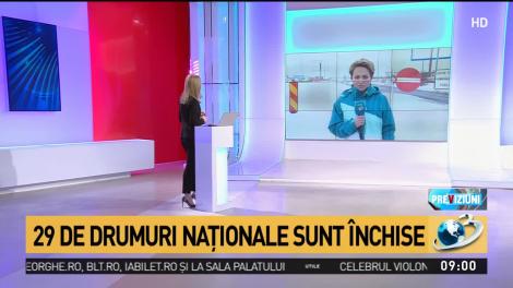 Autostrada Soarelui a fost &icirc;nchisă pe două tronsoane din cauza viscolului