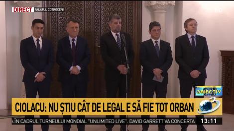 Marcel Ciolacu, după consultări: "Dacă președintele îl propune tot pe Orban, luăm în considerare o sesizare la CCR"