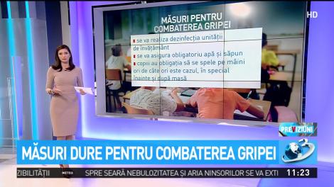Măsuri dure pentru combaterea gripei