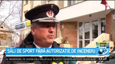 Sălile de sport din cele mai mari oraşe funcţionează fără autorizaţie de incendiu