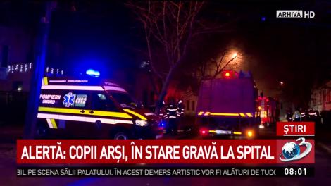 Alertă la Constanța: Copii arși, &icirc;n stare gravă la spital după ce soba a explodat