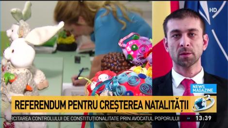 Referendum pentru creșterea natalității. Proiect: scutiri de impozite la al treilea copil. 10.000 de lei la primul copil