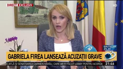 Gabriela Firea: „Am primit amenințări”