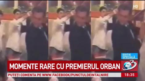 Momente rare cu premierul Orban. Care este adevărata sa pasiune