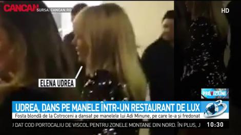 Udrea, dans pe manele într-un restaurant de lux