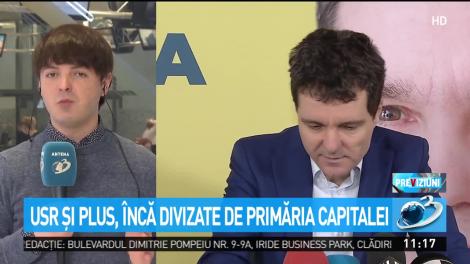 USR și PLUS, încă divizate de Primăria Capitalei
