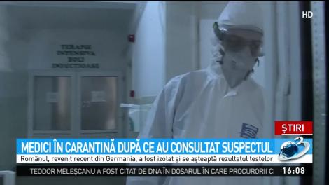 Alertă maximă: Suspect de coronavirus &icirc;n Rom&acirc;nia