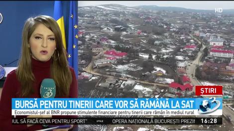 Bursă pentru tinerii care vor să răm&acirc;nă la sat